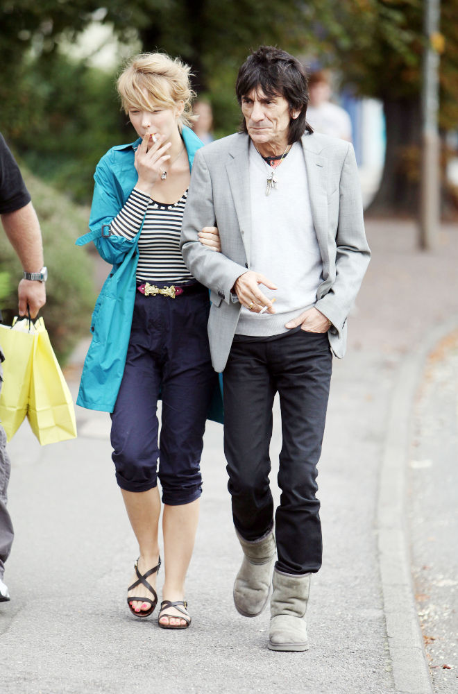 Ronnie Wood and Ekaterina Ivanova Only Rebuild Friendship