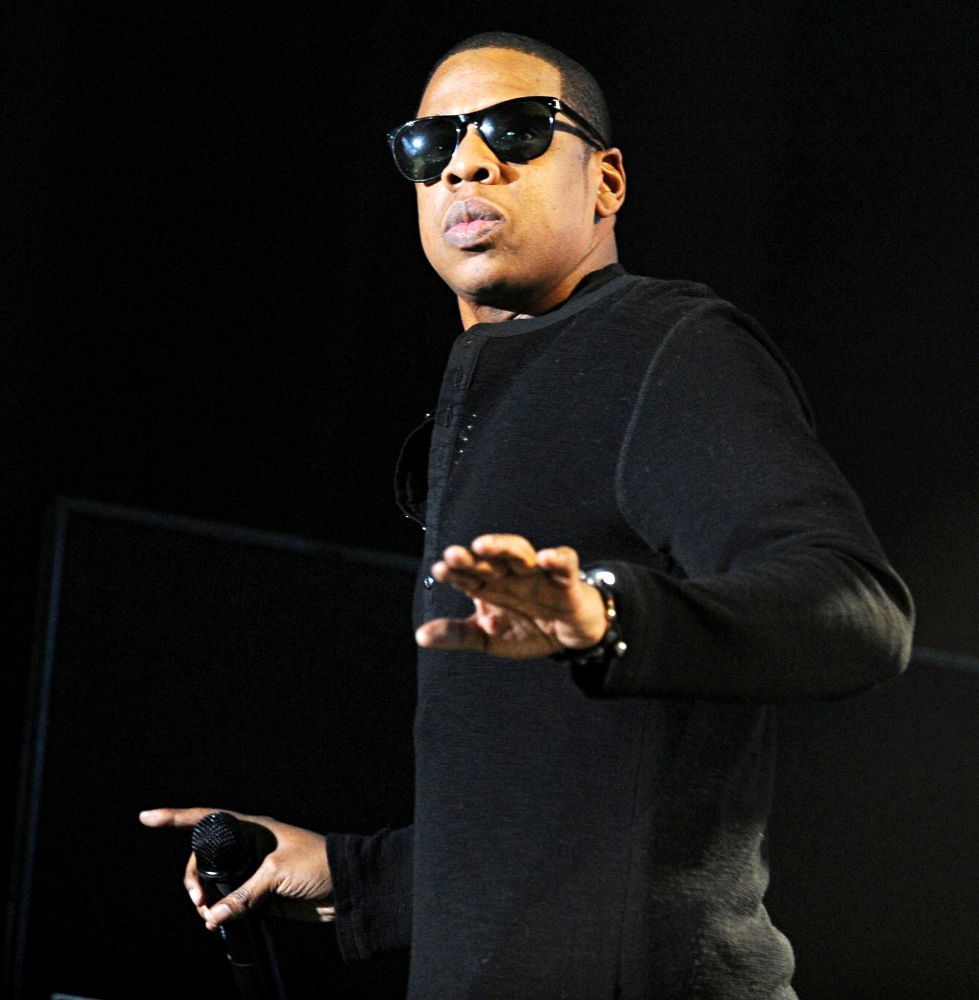 Jay-Z in Jay-Z performing live in concert.