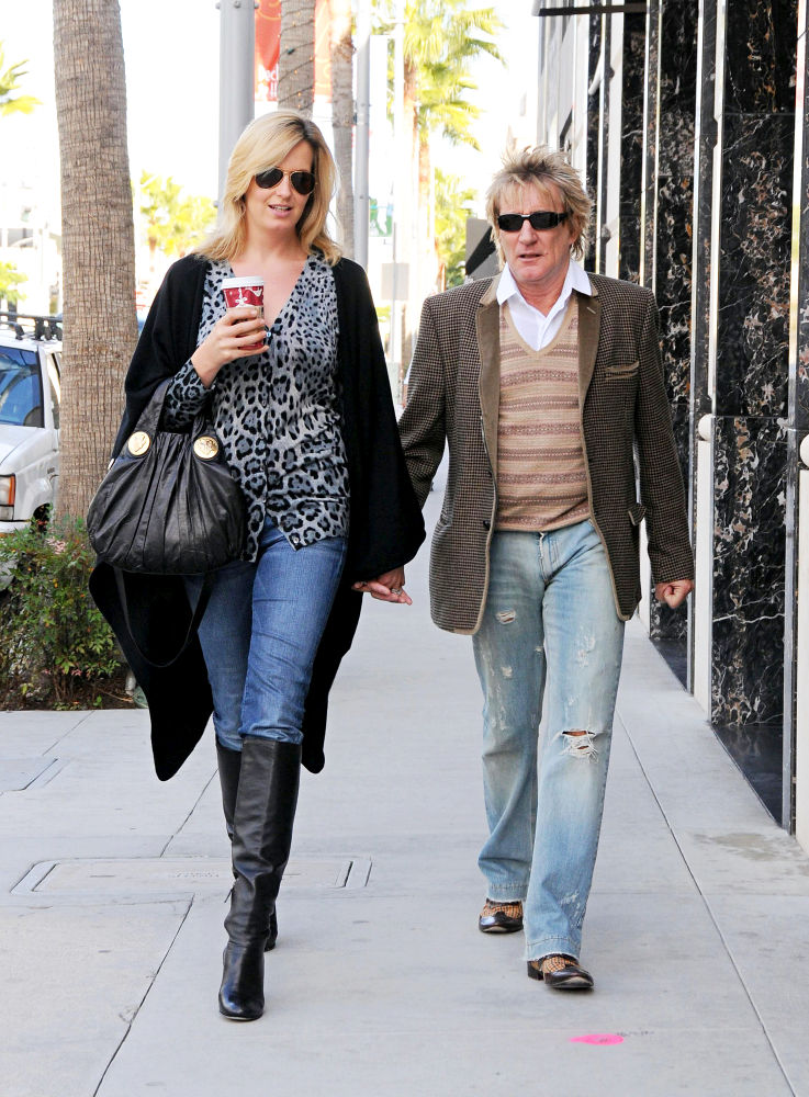 Rod Stewart and His Wife Expecting Another Baby