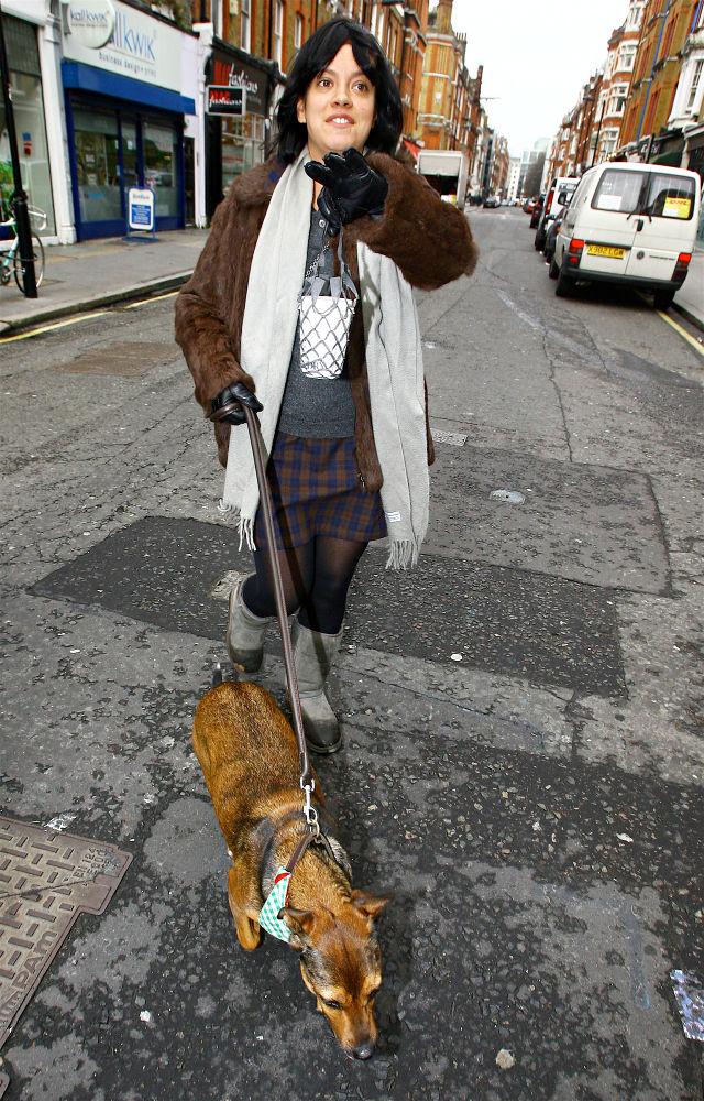 Lily Allen's Dog Attacked Again