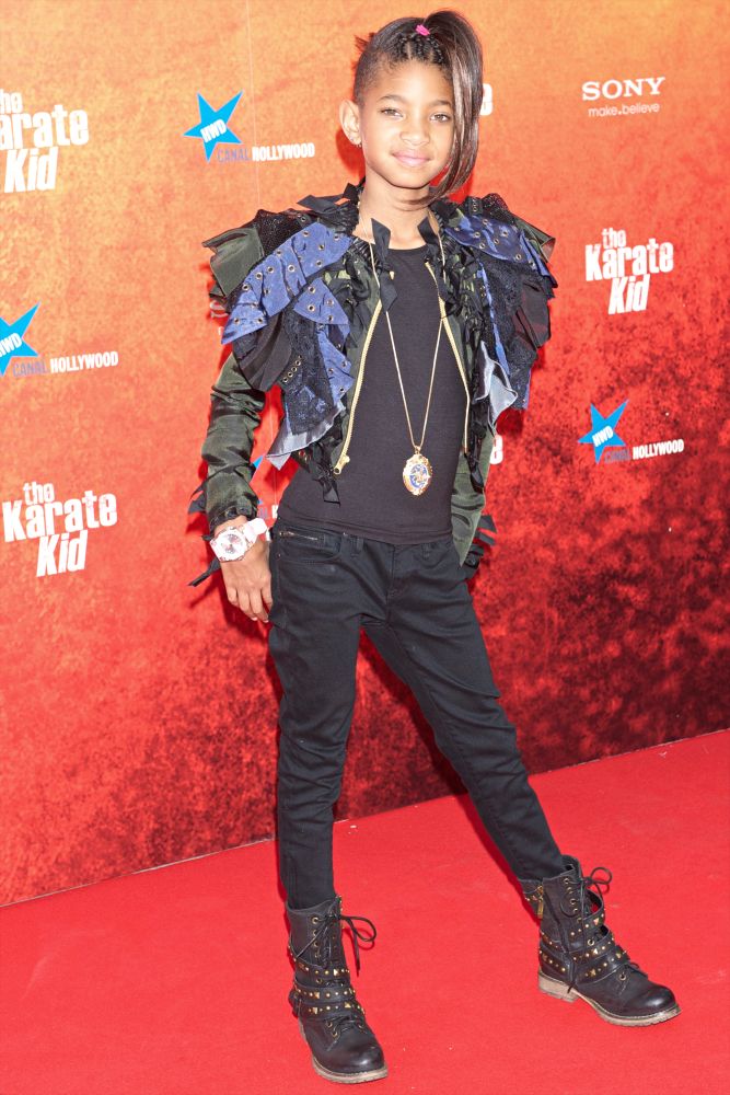 Will Smith's Daughter Willow Is Budding Fashionista