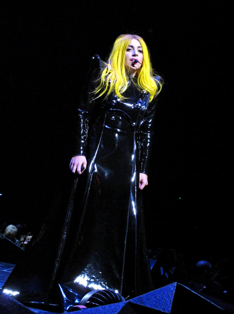 Lady GaGa Crying at Grandfather Funeral