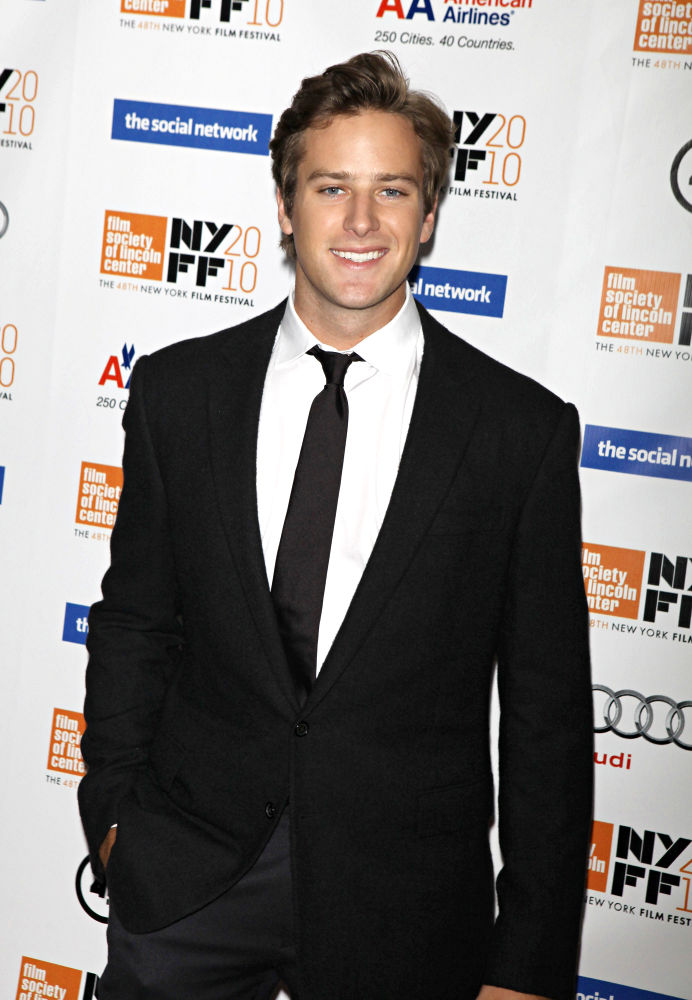 Armie Hammer to Kiss Leonardo DiCaprio in 'J. Edgar'