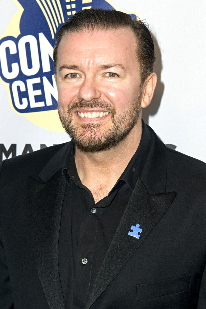 Ricky Gervais Played Prank on Robert Downey Jr. and Zach Galifianakis