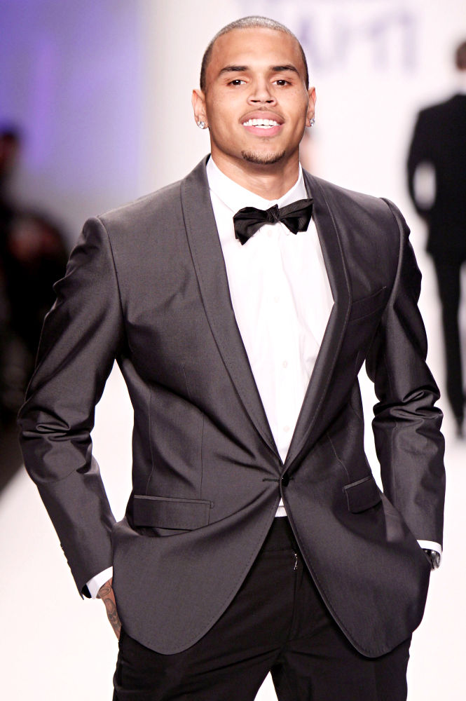 Chris Brown Performing at Haiti Fundraising Concert