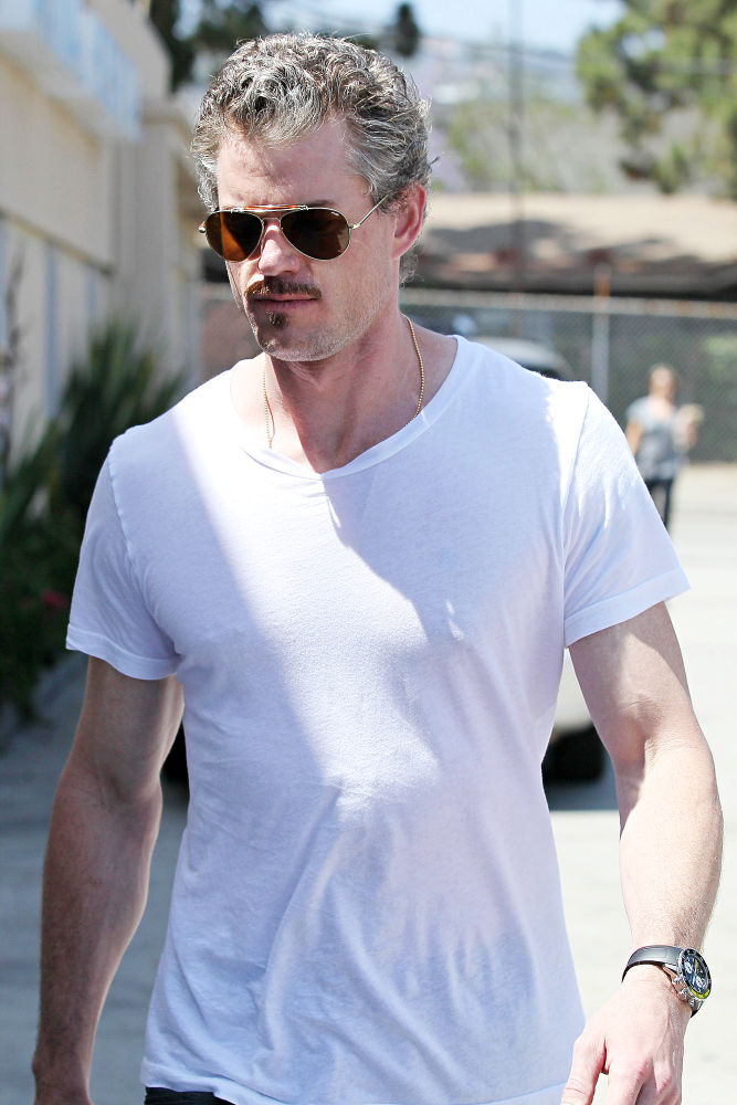 Eric Dane Accidentally Bumps Luxury Sports Car to Another Vehicle