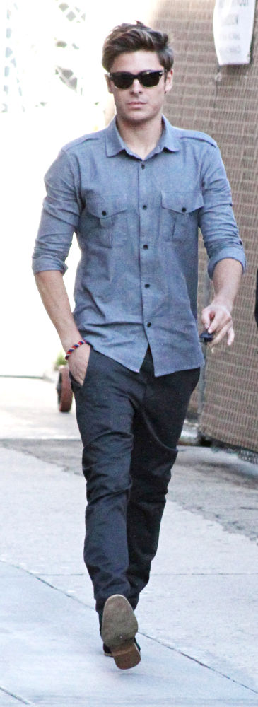 Zac Efron Doesn't Mind Having Fans' Off-Duty Encounters