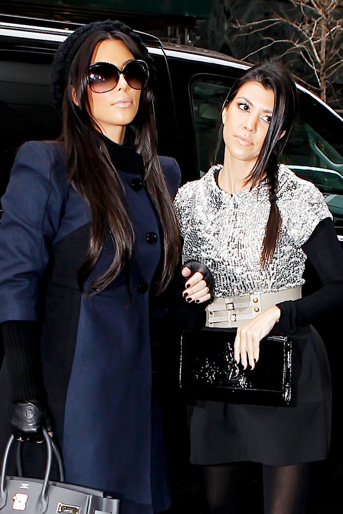 Kim Kardashian Fell Out With Kourtney Over Secret Marriage