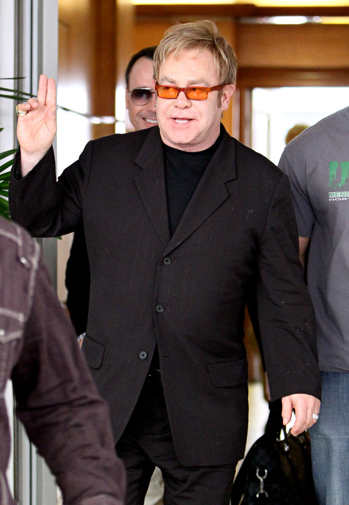 Elton John on Fatherhood: 'I Love the Smell of Nappies'
