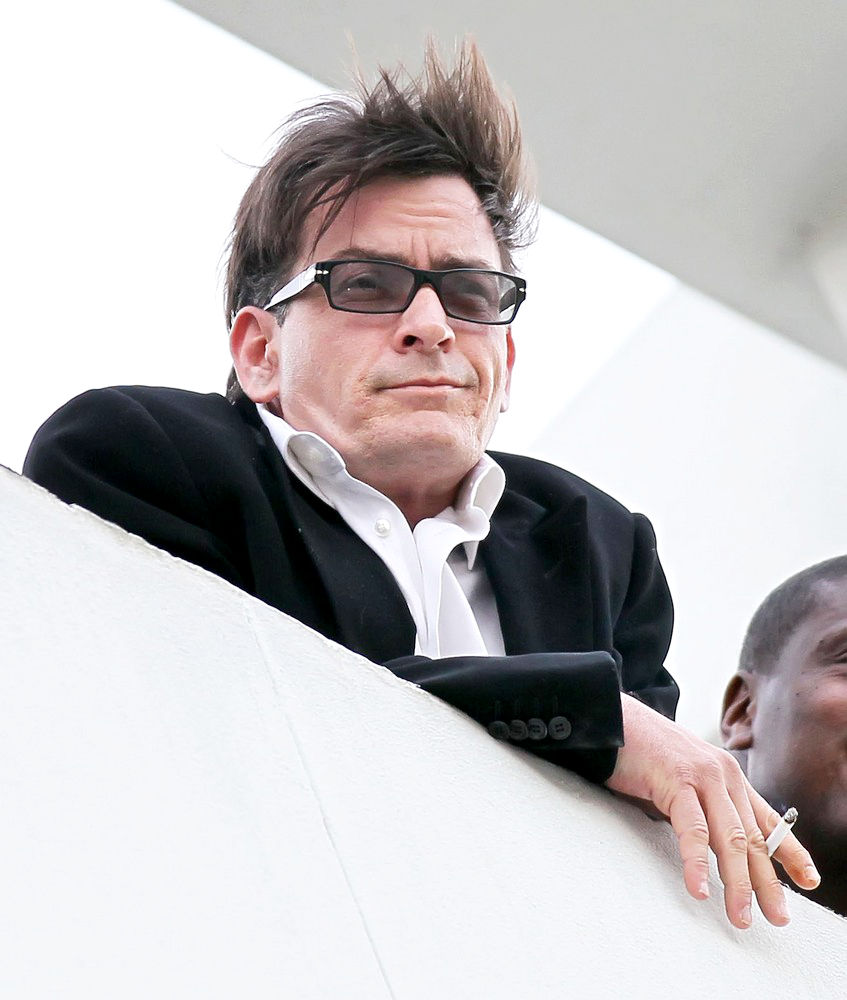 Charlie Sheen Lands Merchandising Deal With Live Nation