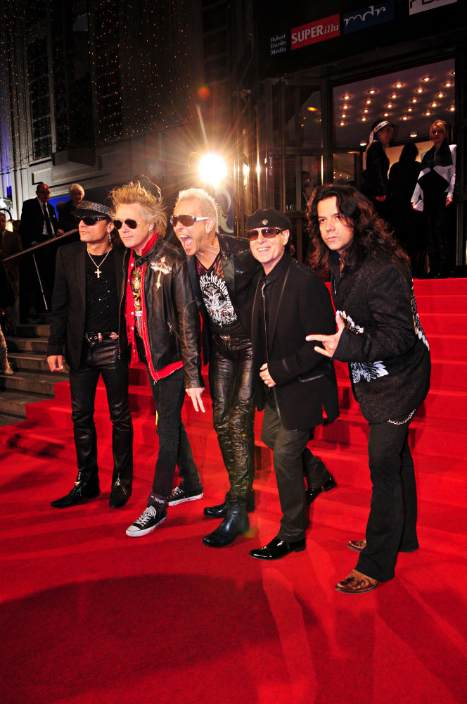 Scorpions Honored With Hollywood's Rock Walk
