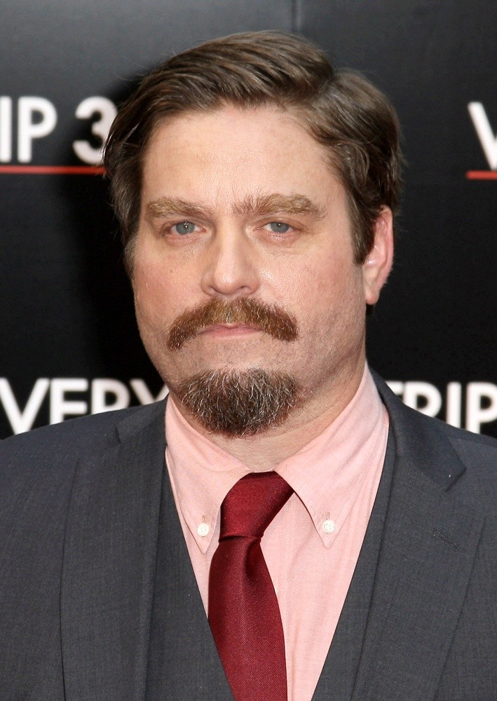 Zach Galifianakis;<br>Premiere of The Hangover Part III - Arrivals