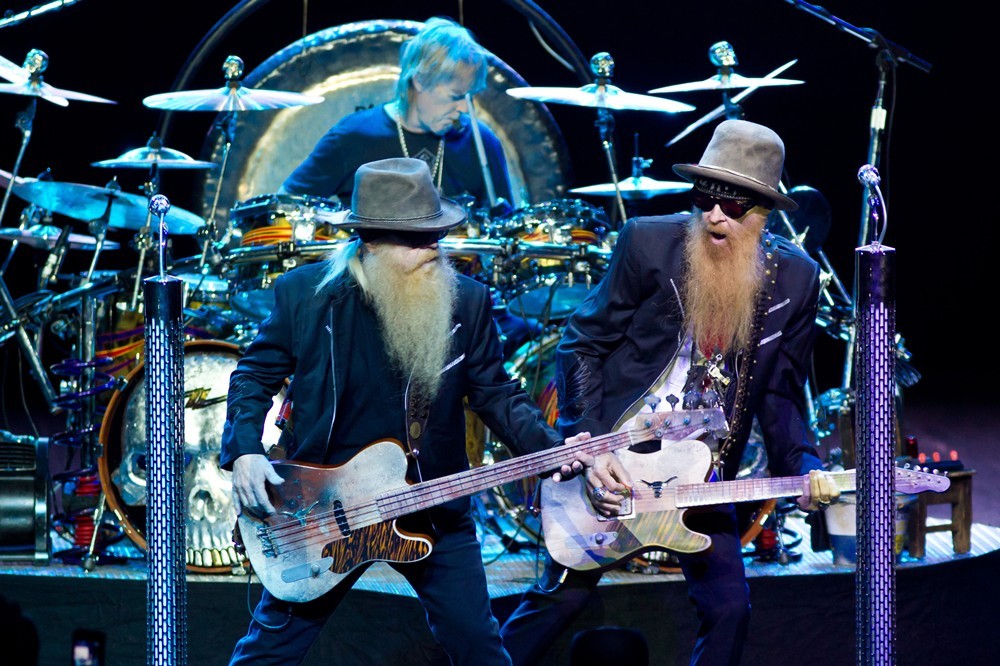 ZZ Top Performing Live